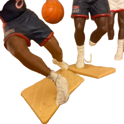 Usa dream team 3 Figures Set Basketball Used Good Condition | eBay