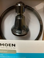 Moen Bradshaw Oil-Rubbed Bronze Wall Mount Towel Ring