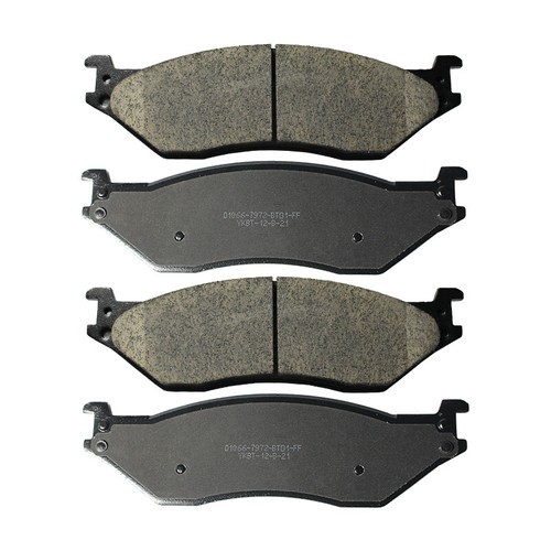 Pastillas de freno de disco de cerámica delanteras y traseras para Ford F-450 F-550 Super Duty - Imagen 2 de 6