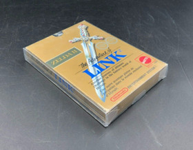 Zelda II: The Adventure of Link (Nintendo NES) in Box w/ Manual - Gold Cartridge