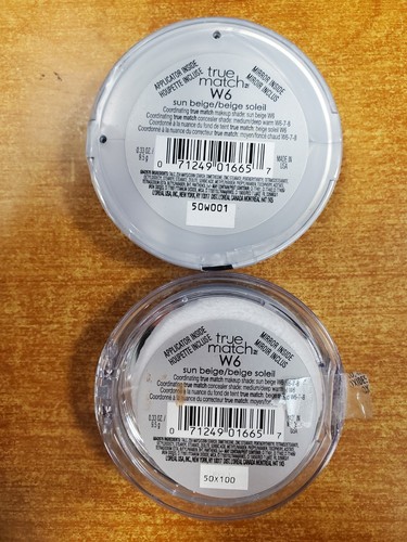 2 Pk: L'Oréal True Match Super Blendable Powder *W6 Medium* (6657)-R4P1 - Picture 4 of 6