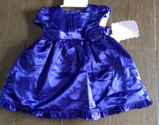 Girls CHAPS Gorgeous Purple Dress, NWT Sz 6m