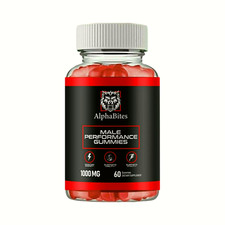 AlphaBites Male Gummies - Alpha Bites Natural Support For Men-60 Gummies