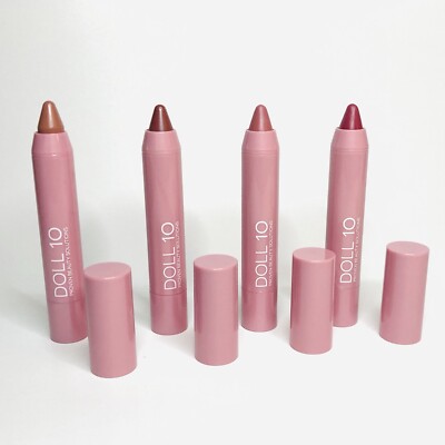 Doll 10 Doll Skin Genius Multi Tasker 3-IN-1 Lip Color Stick  NEW - LOT OF 4