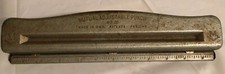 Mutual Adjustable Paper 3 Hole Punch No. 20 vtg Heavy metal. Made In USA. 11โ