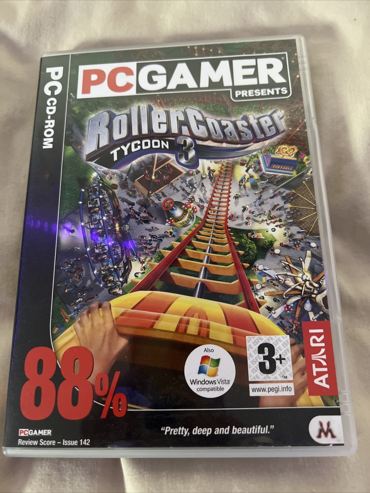 RollerCoaster Tycoon 3: Deluxe Edition (PC CD-ROM)