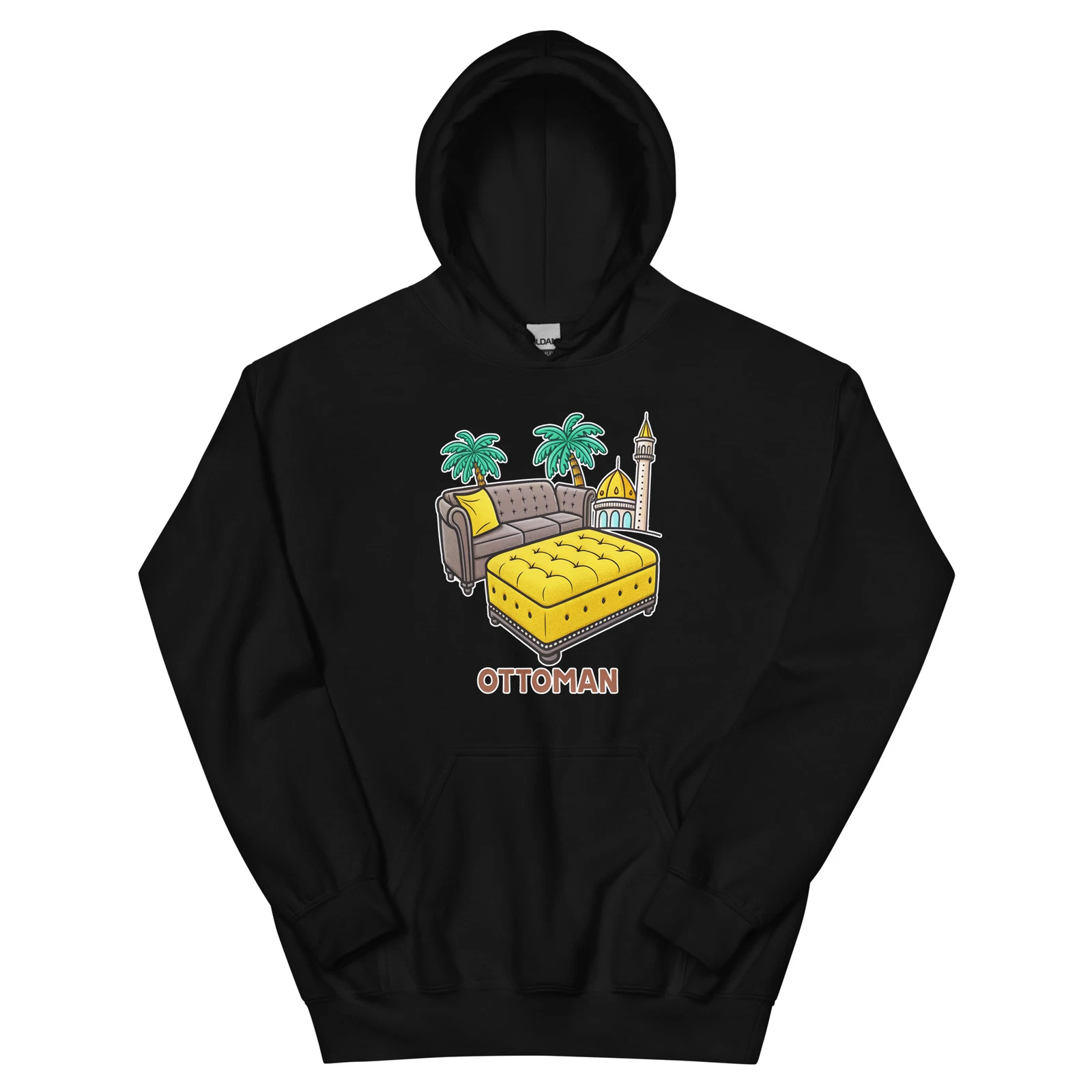 Ottoman Hotel Item Travel Motel Hoodie