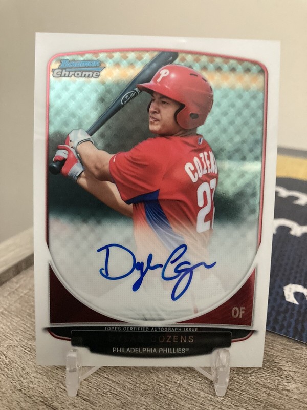 Dylan Cozens Bowman Chrome Auto
