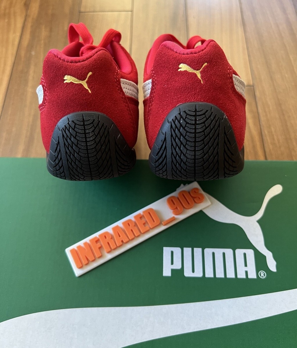 NEW Puma Speedcat OG Red Women's Size 6 White 400986 02 Rihanna | eBay