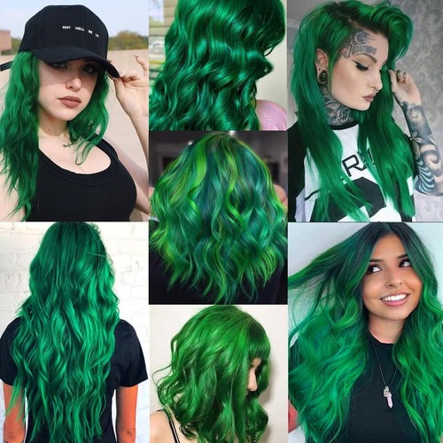 6 extensiones de cabello rizado con clip largas rizadas onduladas reflejos rayas de cabello - Imagen 52 de 81