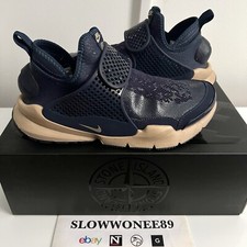 Nike Sock Dart Mid x Stone Island Obsidian Sz 6 910090-400 *SAME DAY SHIPPING*