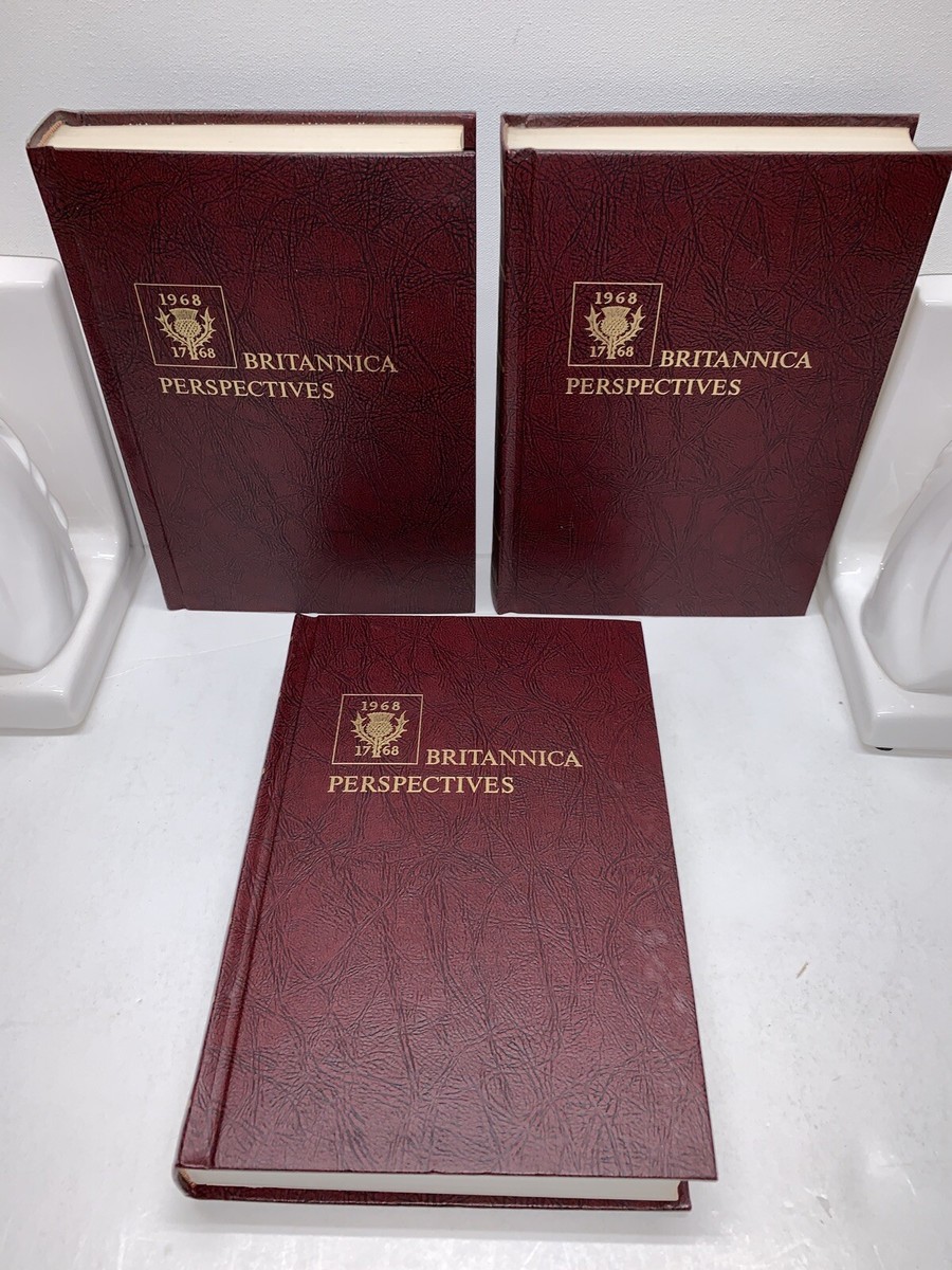 Encyclopedia Britannica Perspectives 1768-1968 Hardcover 3 Volumes
