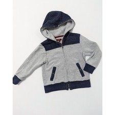 7 FOR ALL MANKIND BOYS KNIT HOODED SWEATER SIZE 5