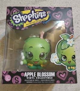 Funko Vinyl Figure Shopkins Apple Blossom Vinyl Action Figure New In Box Ebay