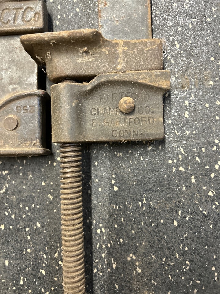 (2)72” Bar Clamps Cincinnati Tool Co. HARGRAVE & Hartford Clamp Co. eBay
