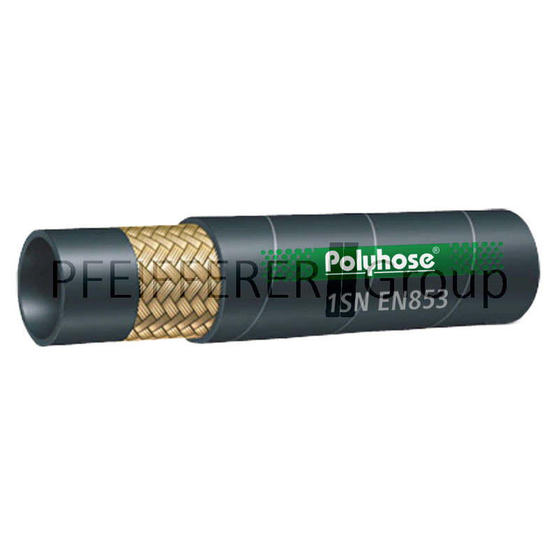 Hydraulic Hose 1SN DN 25 - 1" EN853 35.5mm 1 Metre Sold By The Metre