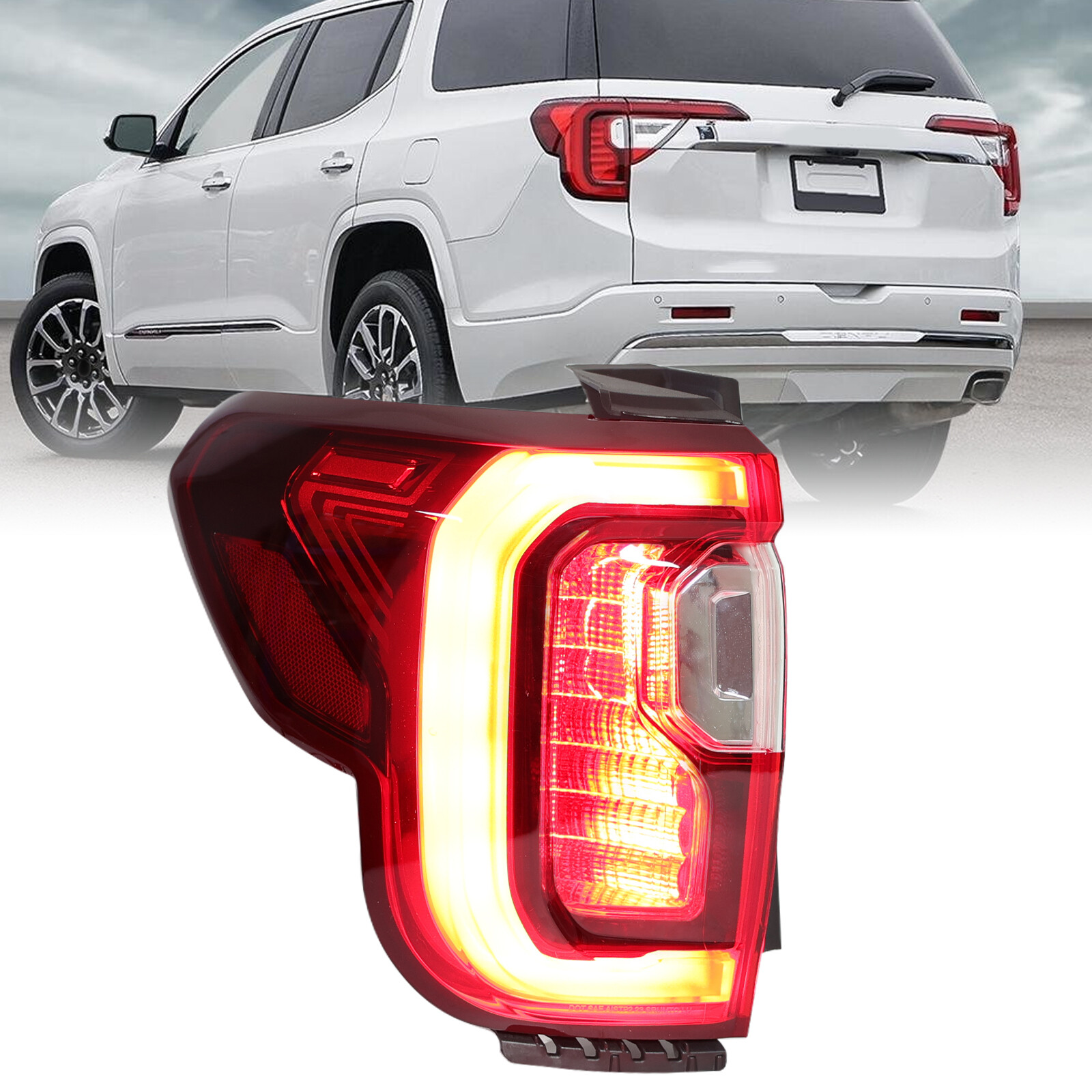 Rear Tail Light Lamp For GMC Acadia Denali/SL/ SLE/ SLT 20202023 Left