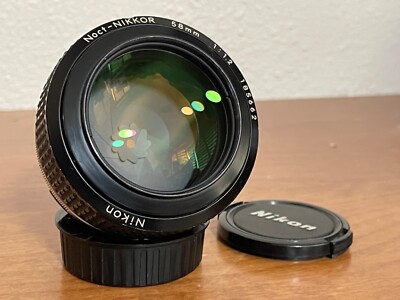 Nikon NOCT Nikkor 58mm F1.2 LEGENDARY AI-S Manual focus Lens for