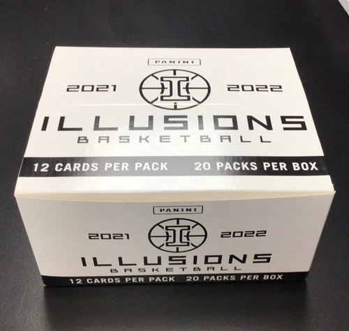 2021/22 Panini Illusions - BASKETBALL - NBA - CELLO BOX - 20 Packs per Box