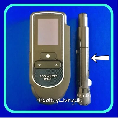 Accu-Chek Fastclix Lancing Device U1 - For Accu-Chek Mobile Meters - RRP £39.99