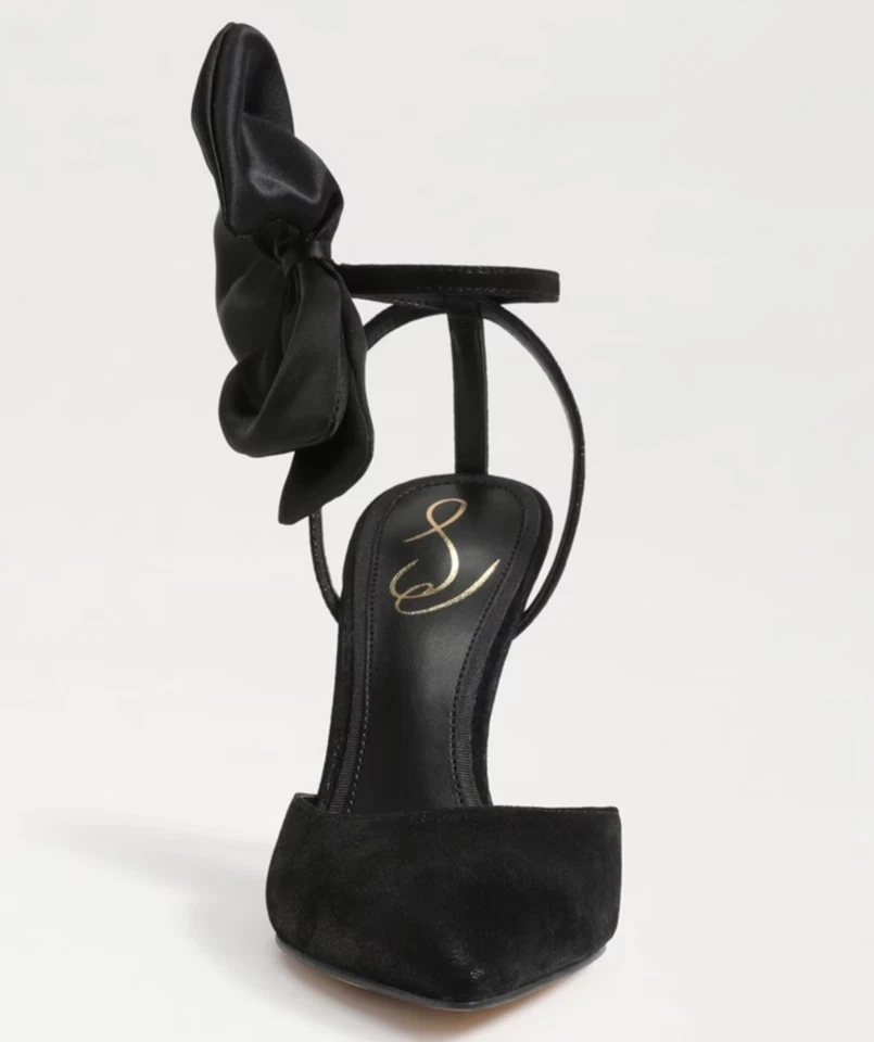 Zapatos de salón Sam Edelman Halie con correa al tobillo arco tacón alto 1530 para mujer talla 7,5 M Foto 4 de 4