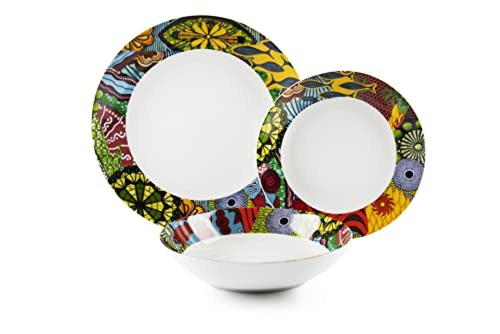 Excelsa Afrique Servizio Piatti 18 Pezzi - NUOVO