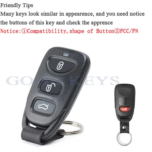 Mando a distancia de entrada sin llave mejorado para Kia Sorento 2004 2005 2006 PLNBONTEC-T016 Foto 2 de 4