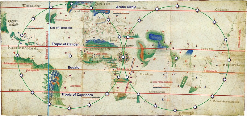 The Cantino Planisphere - 1502 Most Precious World Map of all Times - 7.5x16
