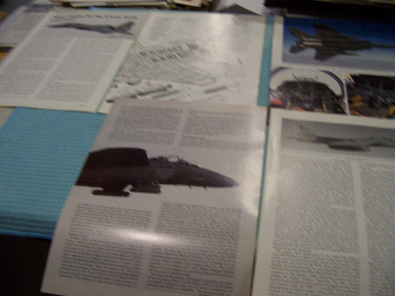 Mcdonnell Douglas F-15E Eagle..history/2-Page Cutaway/Specs (697Nn)