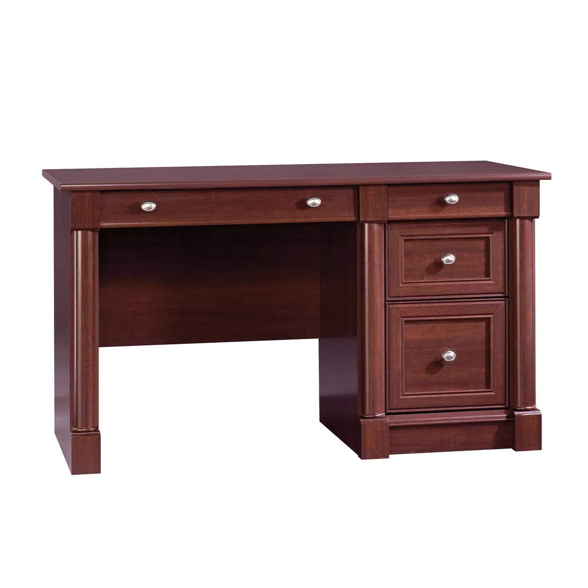Sauder cherry 2024 computer desk