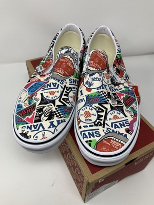 vans mash up stickers slip on