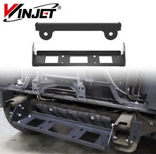 For 2007-2013 Chevy Silverado 1500 Textured Front Hidden Winch Mounting Plate