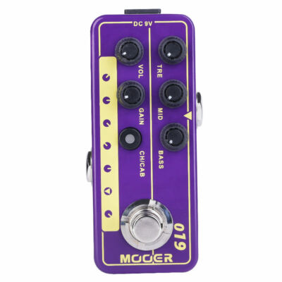 Mooer | Micro Preamp | 019 UK Gold PLX NEW! 