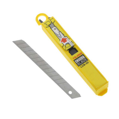 Tajima Endura LCB-30 (9MM) Blades Cutter 90mm 10 Blades Snap Off 