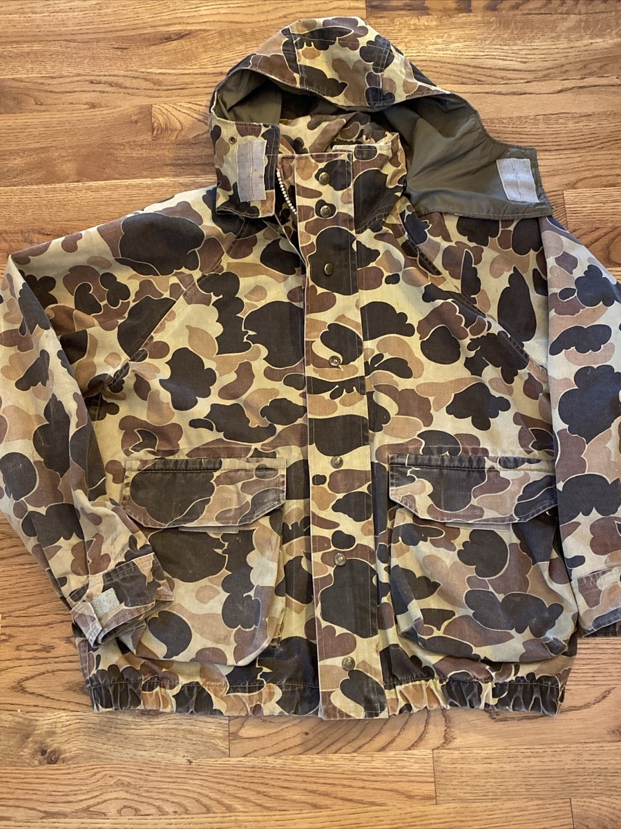 1970s vintage Columbia コロンビア camo parka RARE COLUMBIA Vintage Mens Brown Wetland Duck Hunting
