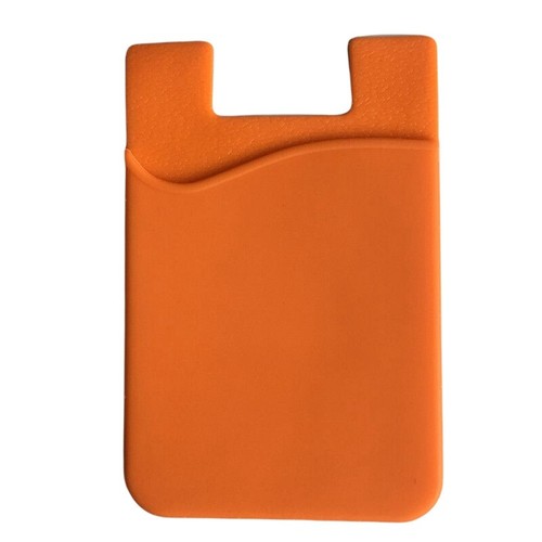 Étui portefeuille poche universel silicone élastique double autocollant porte-carte - Photo 12 sur 15