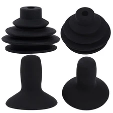 4Pcs Joystick Knob & Gaiter Cap for Electric Wheelchair Mobility Scooter Control