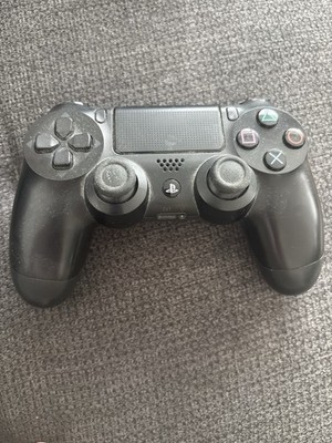 Sony PS4 DualShock 4 Controller Schwarz   funktioniert   gebraucht