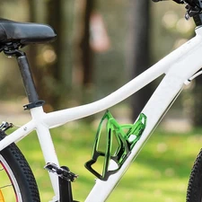 bike water bottle cage heavy duty cup holder Green