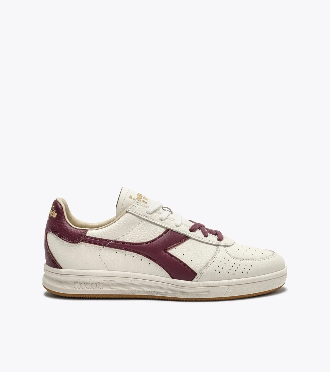 Diadora Men\'s B Elite \'White Red Pepper\' Retro Sneakers NWT NIB Size US 7.5 Buy Diadora B.Elite  main image 3