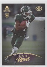 2023 Panini Luminance Rookie Purple 8/175 Jayden Reed #125 10zi