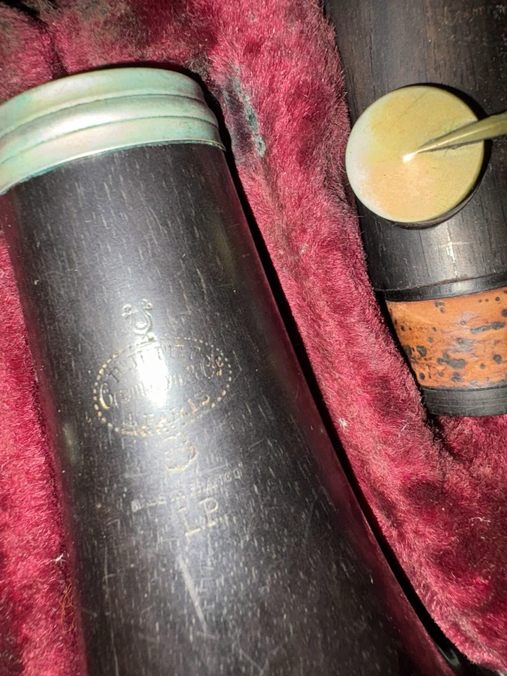 Clarinete vintage Buffet Crampon & Co LP con estuche hecho en 🇫🇷 París Francia Foto 2 de 4