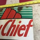 Vintage Advertising Texaco Sky Chief Pump Plate Sign Metal 1940 — photo 6
