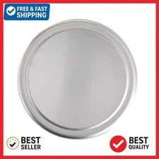 Pizza Pan Standard Aluminum Oven Plate Wide Rim Non Stick Baking Tray 12 Inch