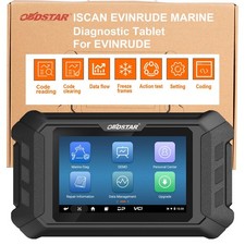 OBDSTAR ISCAN for EVINRUDE Marine Diagnostic Scanner Data Flow Action test