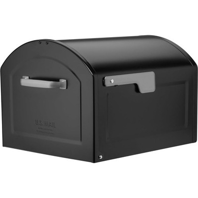 Centennial XL Postmount Mailbox in Black: Tough, Reliable & Easy to Install