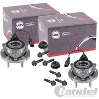 2X A.B.S. Radlager/Radnabe Mit ABS-SENSOR Vorne Passend FüR Opel GT | 201592