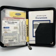 2002 Ford Excursion 7.3L Power Stroke Diesel Owner?s Manual & Window Sticker etc