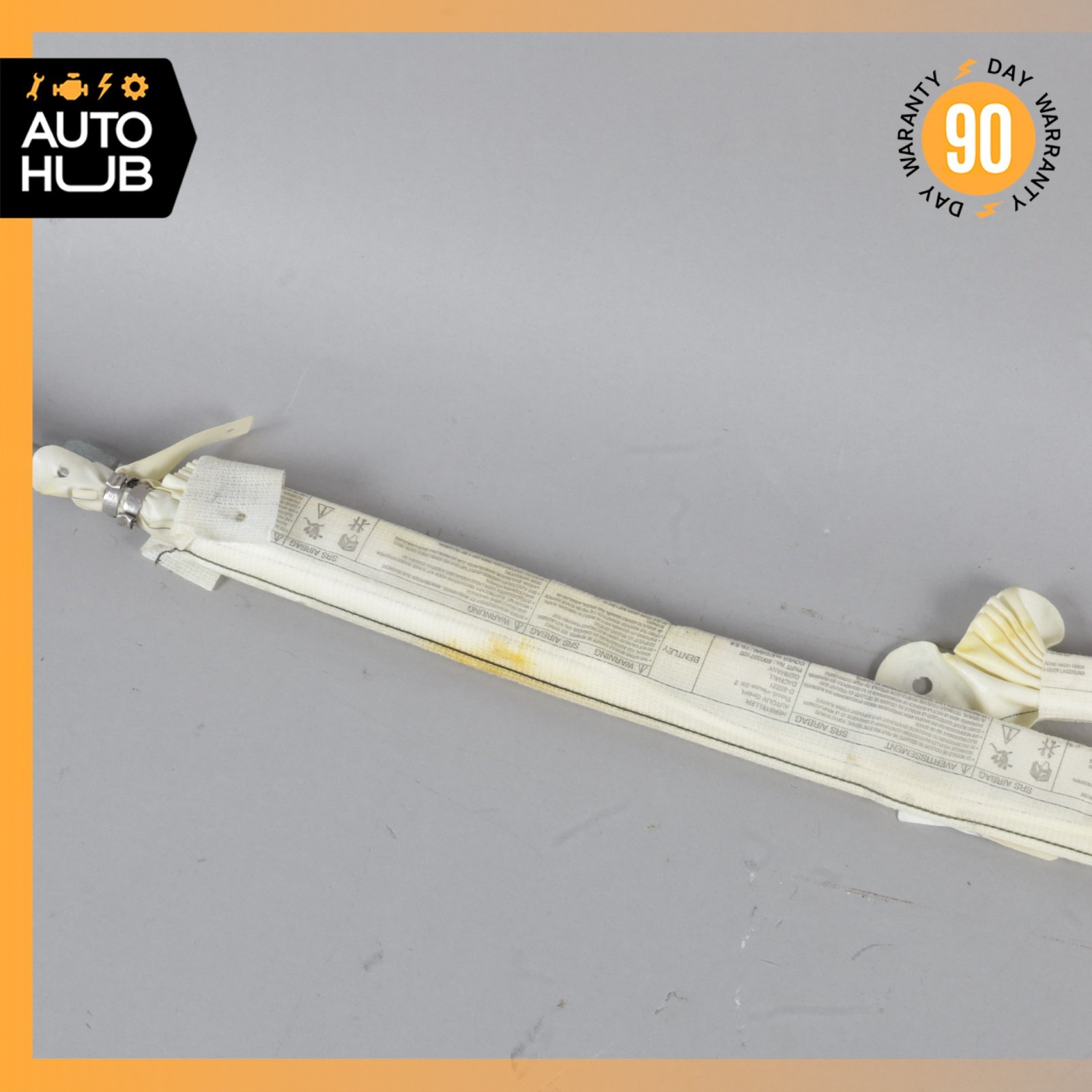 03-10 Bentley Continental GT Coupe Roof Curtain Airbag Air Bag Right Side OEM