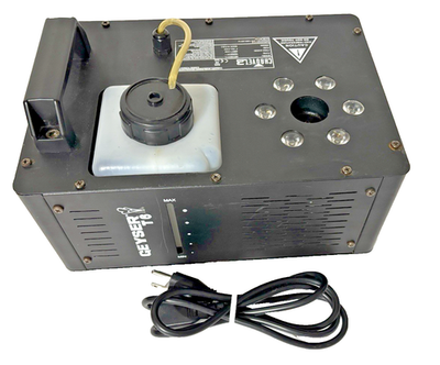 #ad Chauvet Geyser T6 Pyrotechnic like Effect DJ Fog Machine AS IS No Remote $59.99